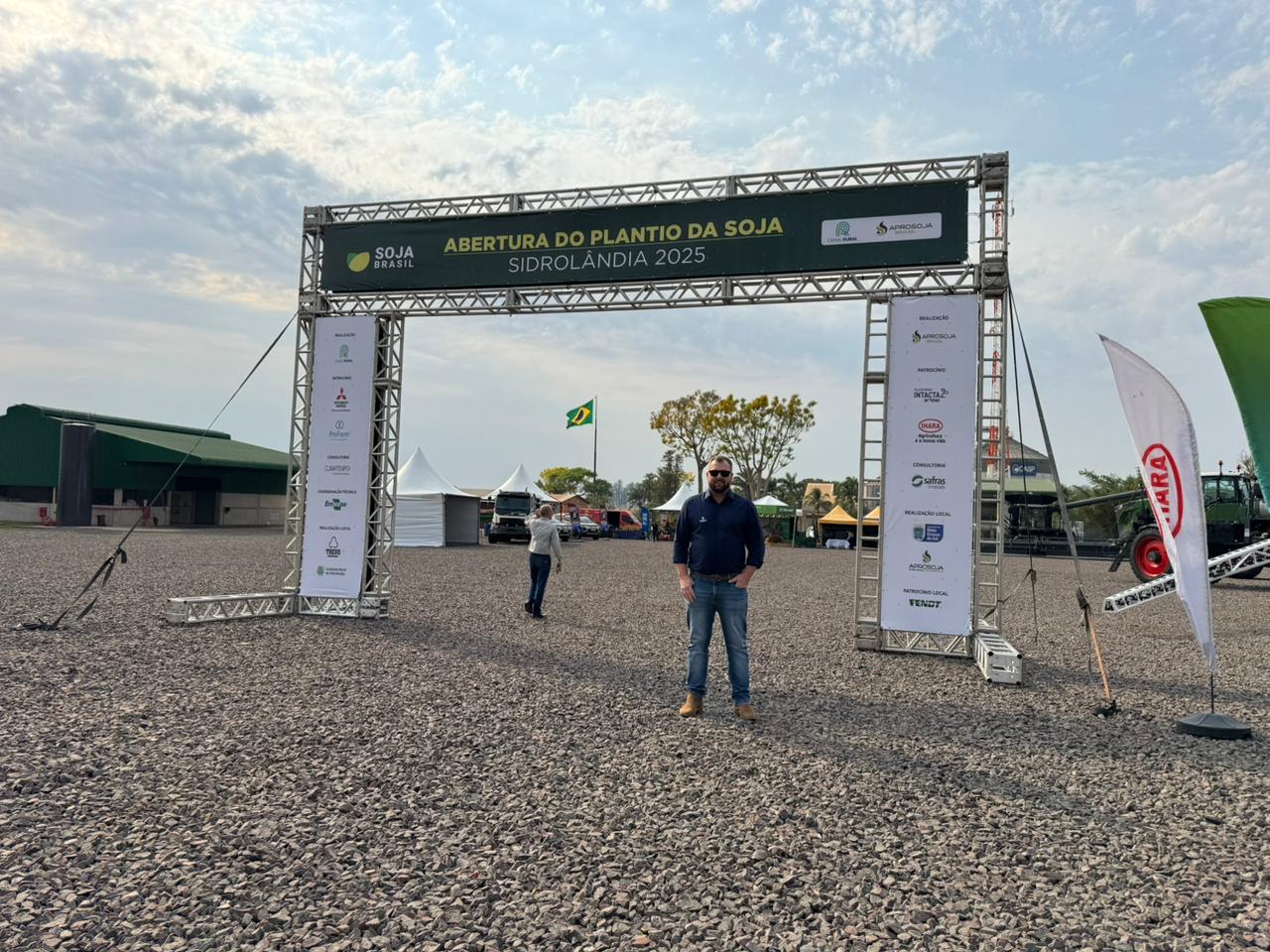 Aprosoja Mato Grosso participa da Abertura Nacional do Plantio de Soja em Sidrolândia