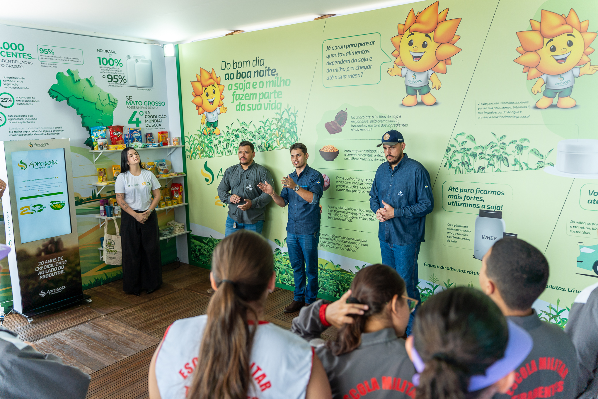 Na Farm Show 2025, Aprosoja Mato Grosso mostra que a produção agrícola e a preservação andam juntas